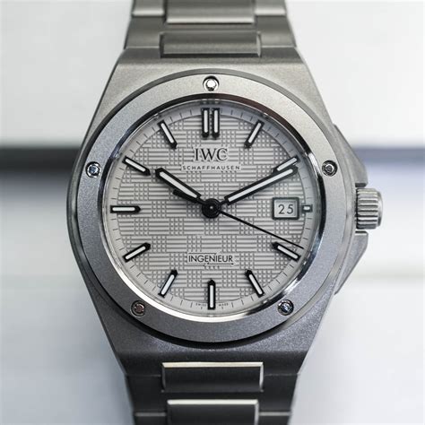 iwc ingenieur staybrite|iwc ingenieur 40 titanium.